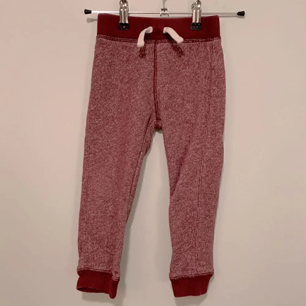 Girl's Children's Place Burgundy Sweatpants